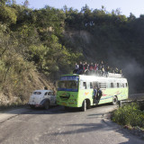 A loaded school bus