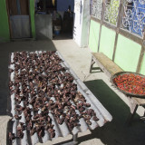 More meat drying with flys and smelly