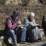 Road side picnic