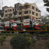 Headers on the way to Myanmar from Thailand