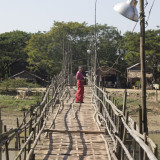 Bamboo bridge