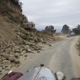 Clearing a Landslip