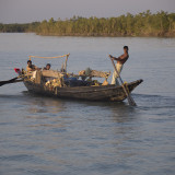 This Boat had been at sea fishing for 9 days. Our boat towed them home to save them another 8 hours rowing.