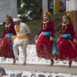 A local dance troupe.