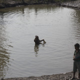 Fishing in a small dam