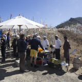 Morning tea on the pass